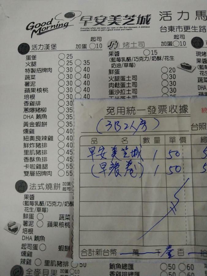 Jia Mei Fa Homestay Taitung Bagian luar foto